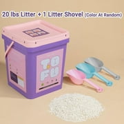 Cat Litter - Springtok Clumping, 100% Natural Organic, Flushable, Dust-Free, Odor Control, Low Tracking, Not Suitable for Automatic Litter Boxes
