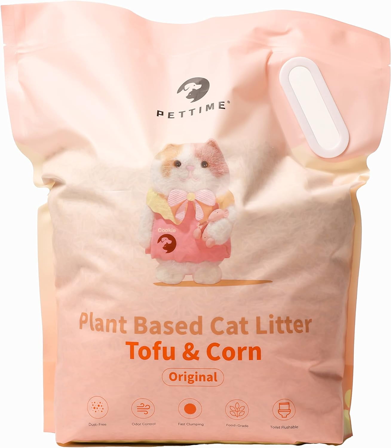 Tofu & Corn Litter (Large 12Lb, Tofu & Corn Original)