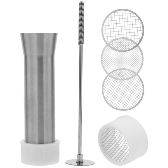 NIAIZEK Stainless Steel Tofu Mold Set for Homemade Tofu Making, Pressing, Grating, and Slicing Kitchen Tool