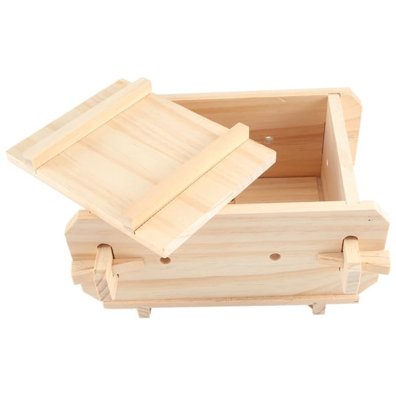 Tofu Mold Tool,Removable Wooden Box,Home Kitchen Maker Kit for DIY Cooking Handmade