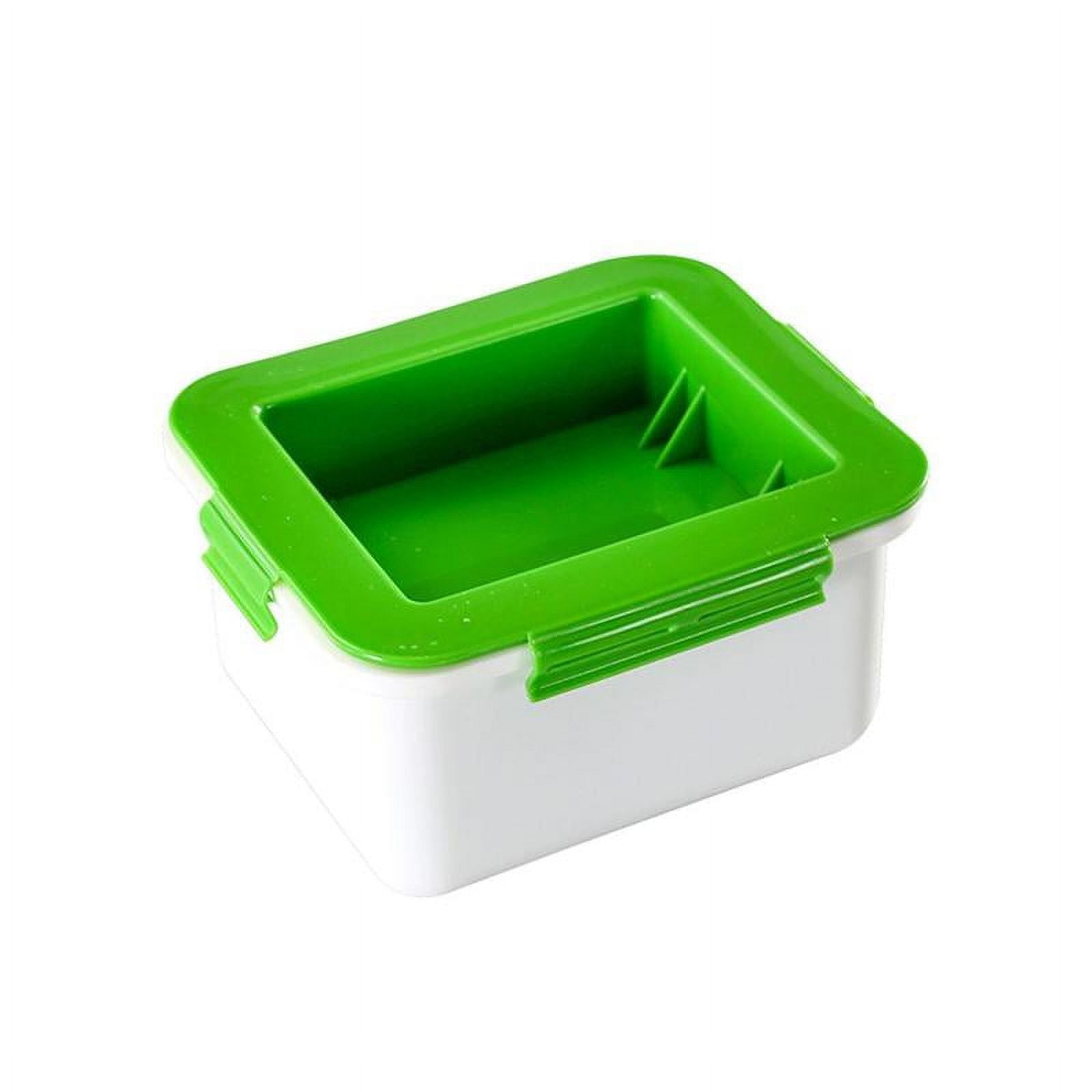 Tofu Press/Marinating Dish, Removes Moisture From Tofu Automatically