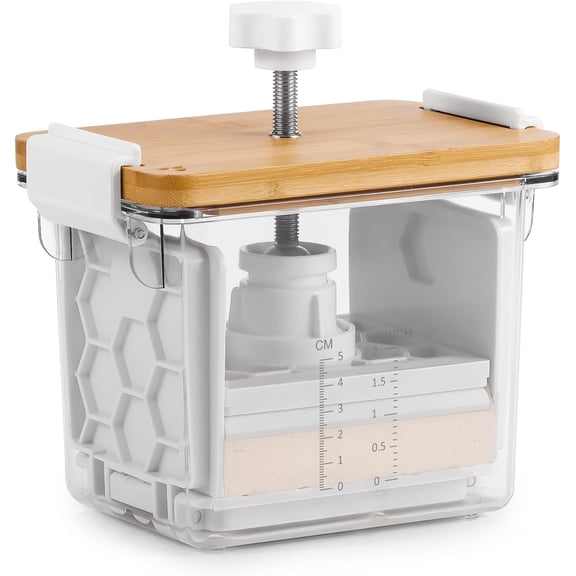 Tofu Press - Tofu Press Dishwasher Safe, Vegan Gifts Tofu Presser for Removing Water from Tofu Extra Firm Organic, Tofu Maker Mold for Pressing Out Water from Firm, and Extra Firm Tofu - BPA Free