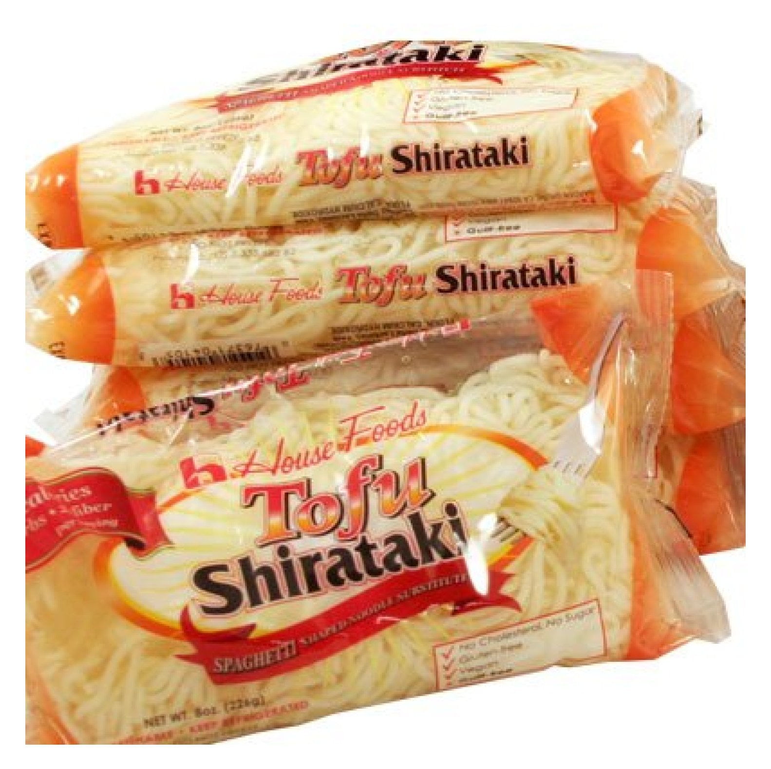 Tofu Shirataki Noodles Spaghetti Shape 10 8oz Bags