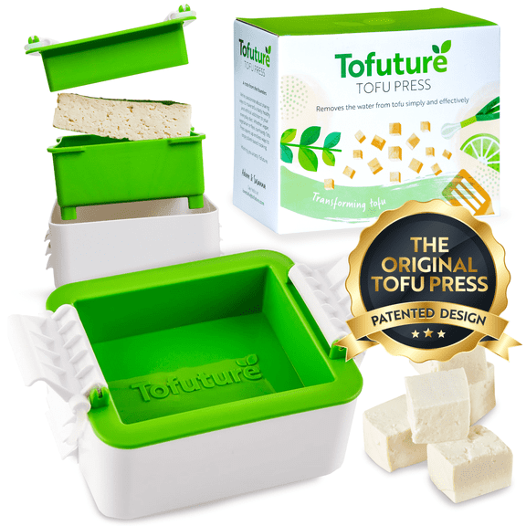 Tofuture Tofu Press - Easy, Efficient Water Removal for Perfectly Pressed Tofu Every Time
