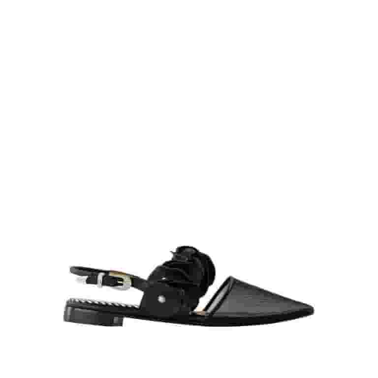 サンダル・ミュール TOGA Slingbacks Aj1398 - Toga Pulla - Leather - Black Toga Pulla Slingbacks Aj1398 - Leather - Black Black