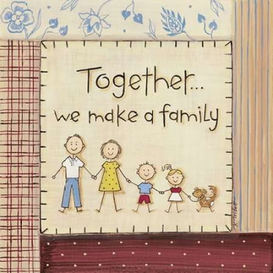 Together Canvas Art - Karen Tribbet (24 x 24)