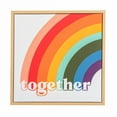 thumbnail image 1 of 'Together' Framed Canvas Desk Art, 1 of 3