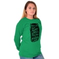 thumbnail image 1 of Together Like Moonshine and Mason Jar Women's Long Sleeve T Shirt Brisco Brands 3X, 1 of 6