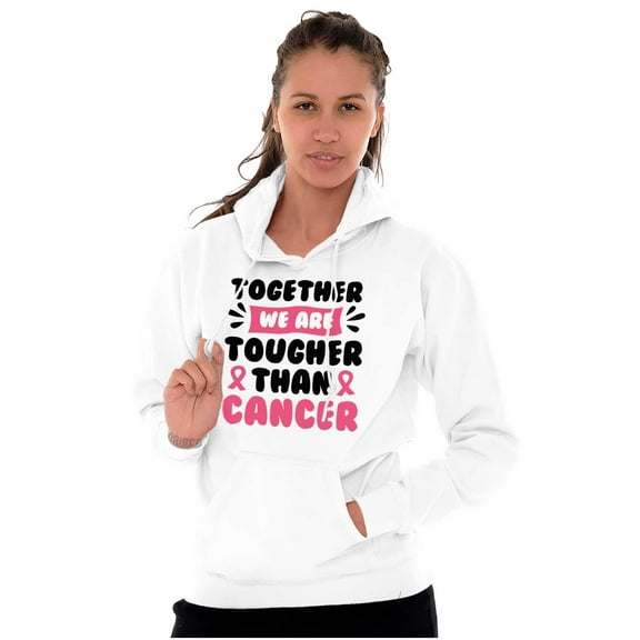 Together Tougher Than Breast Cancer Hoodie Sweatshirt Women Brisco Brands S
