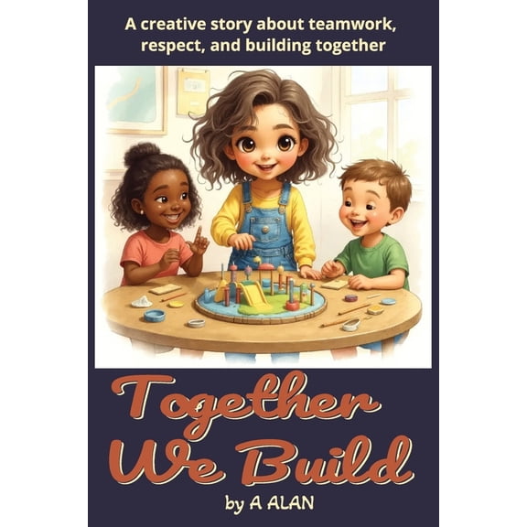Bright Minds Together We Build: A creative story about teamwork, respect, and building together, (Paperback)