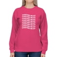 thumbnail image 1 of Together We Go Women Sweatshirt, Female XX-Large, 1 of 4