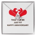 thumbnail image 1 of Together We Just Fit Infinity Knot Necklace, 1 of 17
