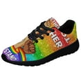 thumbnail image 1 of Together We Stand LGBT Shoes Sneakers for Women Men Black Size 11.5, 1 of 7