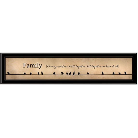 Together We have It All by Lori Deiter Print Wall Art Wood Multi-Color