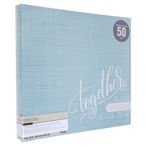 Together is Our Favorite Place To Be Scrapbook Album by Recollections