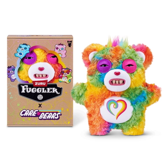 Fuggler Care Bears 9 inch (Togetherness Bear), Funny Ugly Monster Stuffed Animal Toy by ZURU