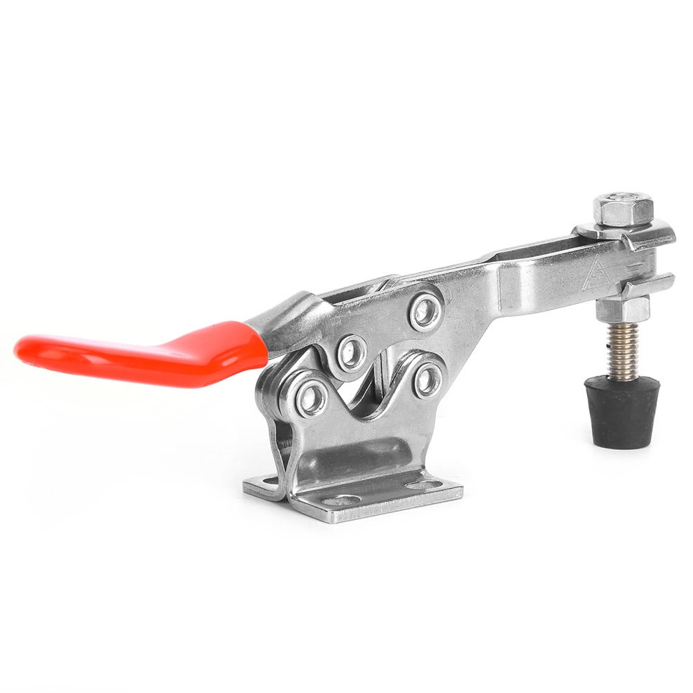 Toggle Clamp, 4Hole Mount Base Quick Release Horizontal Toggle Clamp
