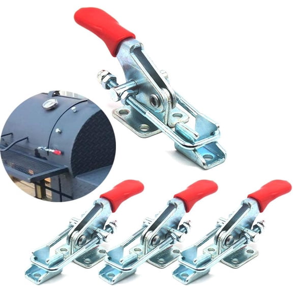 Toggle Clamp Latch 360 Lbs Capacity Adjustable U Bolt Quick Release Latch 4 Pack