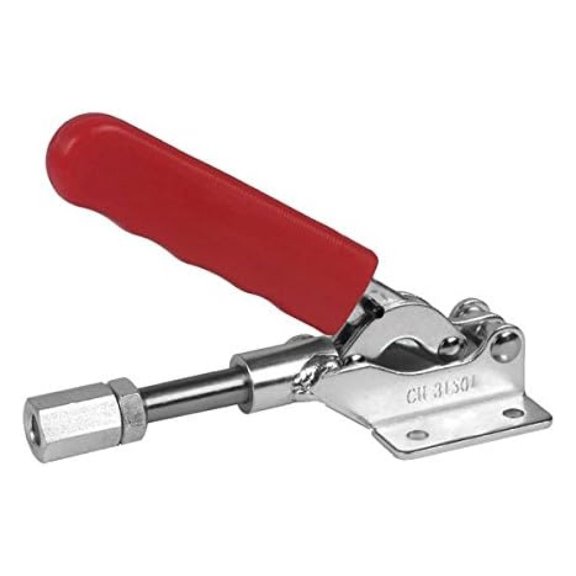 Toggle Clamps Push Pull, 440lb Capacity - CH-31501 Latches for Welding, Jig Fixtures, Quick Release Tool, Woodworking, Metalworking