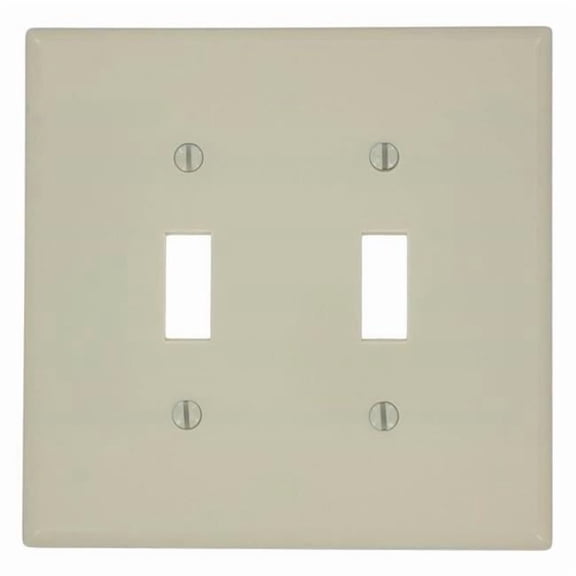 Toggle Device Switch Wallplate, Ivory