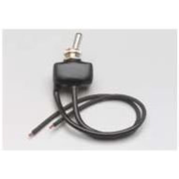 Toggle Switch-Coated W/ Wire Leads-Plastic Coating-24ft Leads-( Pack of 1)