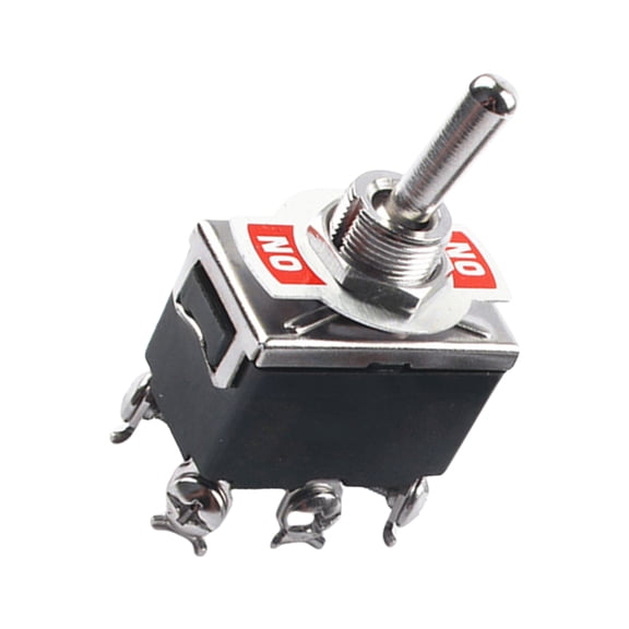Toggle Switches 2/3/4/6Pin 2 3 Position ON-OFF-ON / ON-OFF 12mm Miniature Toggle Switches 250V 15A for Car