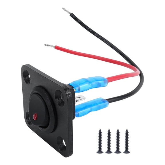 Toggle Switches Panel with LED Breaker Circuits Breaker Starts Stop Control Car Accessories for Vehicle Boat Marine Use