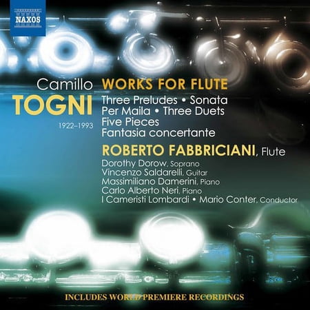 Togni / Fabbriciani / Dorow - Works for Flute - Music & Performance - CD