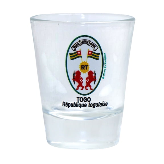 Togo Coat Of Arms Shot Glass