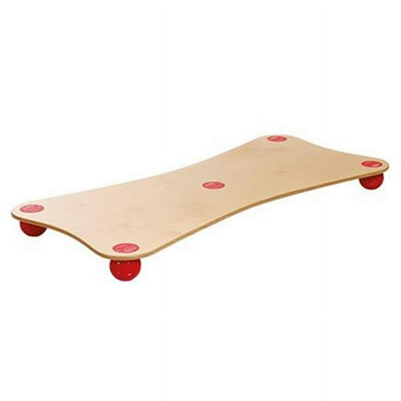 Togu Balanza Ballset XXL, birch wood w/red balls