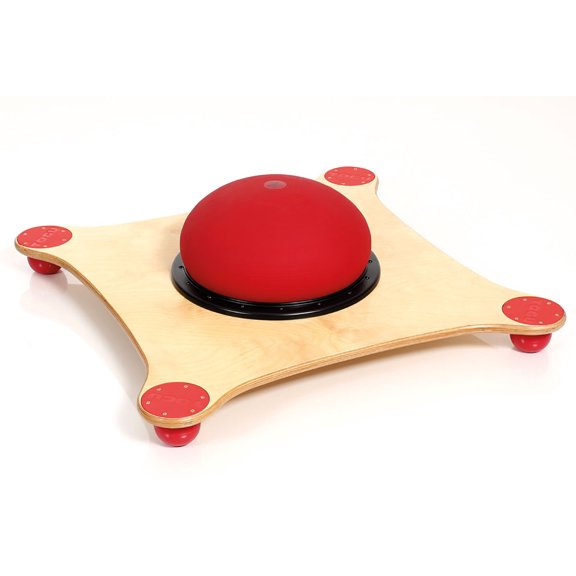 Togu Jumpstep, 31" x 31" x 11", birch wood w/red balls