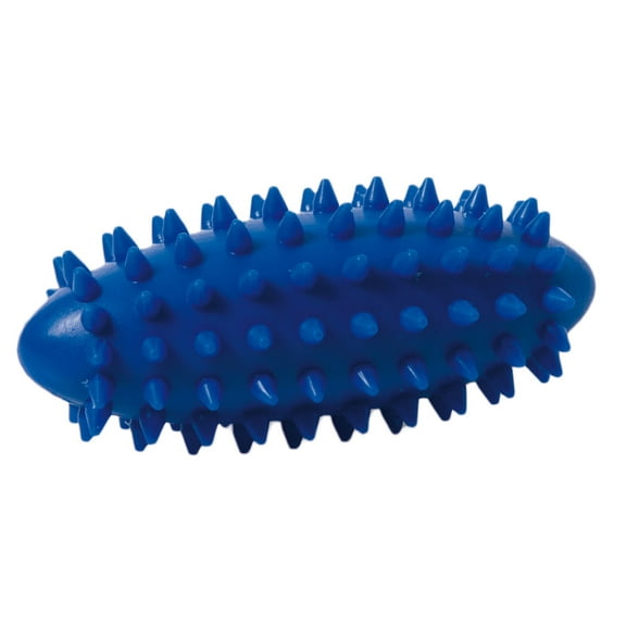 Togu elongated knobbed ball, 2.75" x 1.6", blue