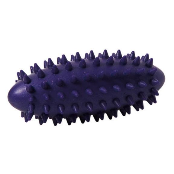 Togu elongated knobbed ball, 2.75" x 1.6", purple
