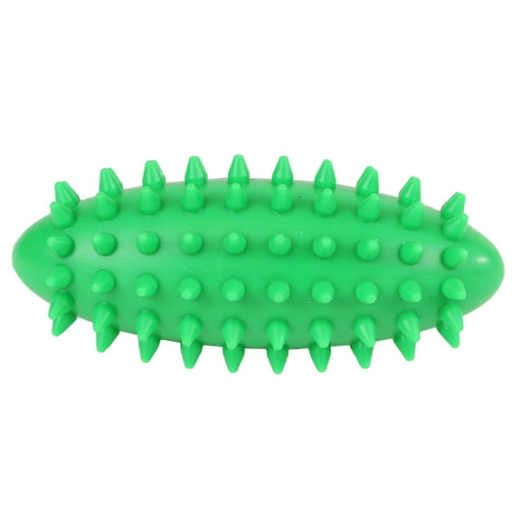 Togu elongated knobbed ball, 4.35" x 2.0", green