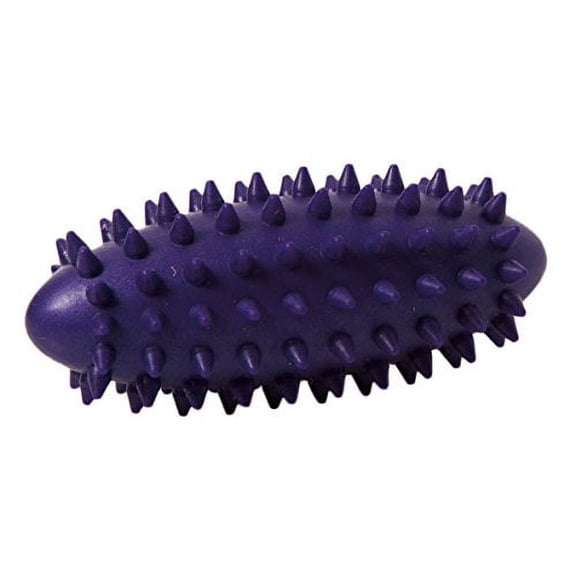 Togu elongated knobbed ball, 4.35" x 2.0", purple