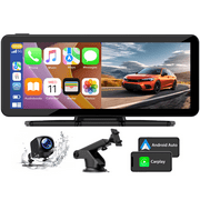 Toguard 6.86 inch Touch Screen Car Stereo for Vehicle Wireless Apple Carplay&Android Auoto with Backup Camera, Built-in Multimedia Player Audio, GPS