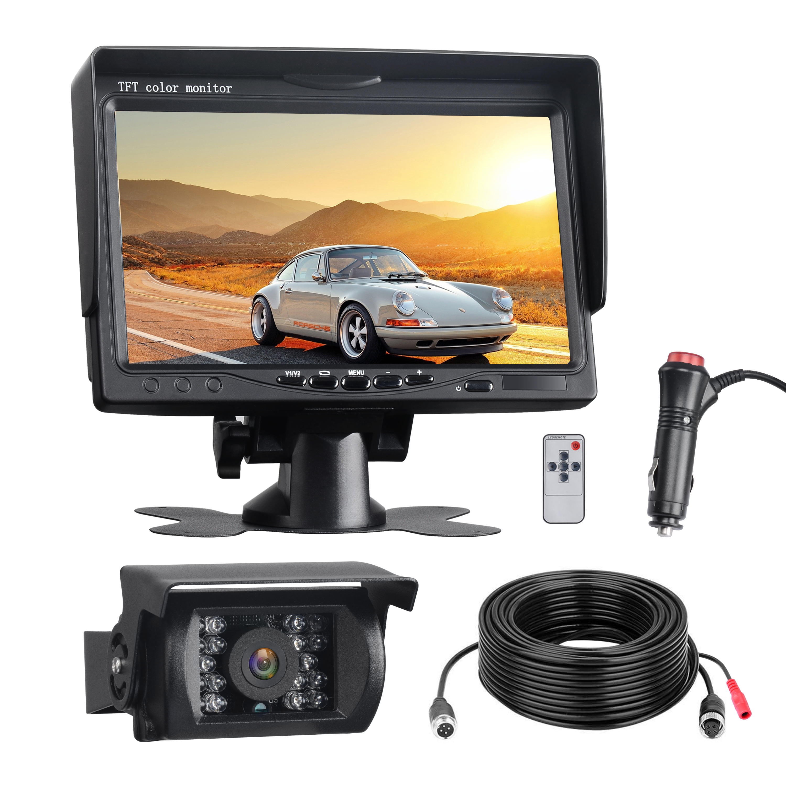 2.5K 12 inch Mirror Dash Cam - Vantop H612x Front & Rear View Dual Dash Camera, IPS Touch Screen, Voice Control Cars Mirror Camera w/night Vision