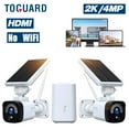 thumbnail image 1 of Toguard SC04A Solar Wireless Security Camera System Outdoor Battery WiFi Bullet Surveillance Camera Wireless Connector, 1 of 9