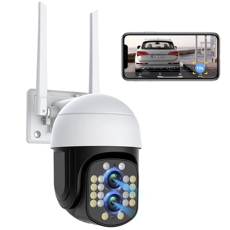 Toguard SC09 4MP Wired Security Camera Zoom Dome Surveillance Camera