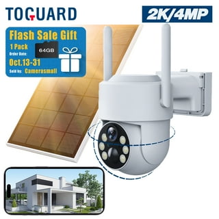 CAMARA VIGILANCIA IP EXTERIOR SOLAR WIFI COD. 133484 - Casa Edison