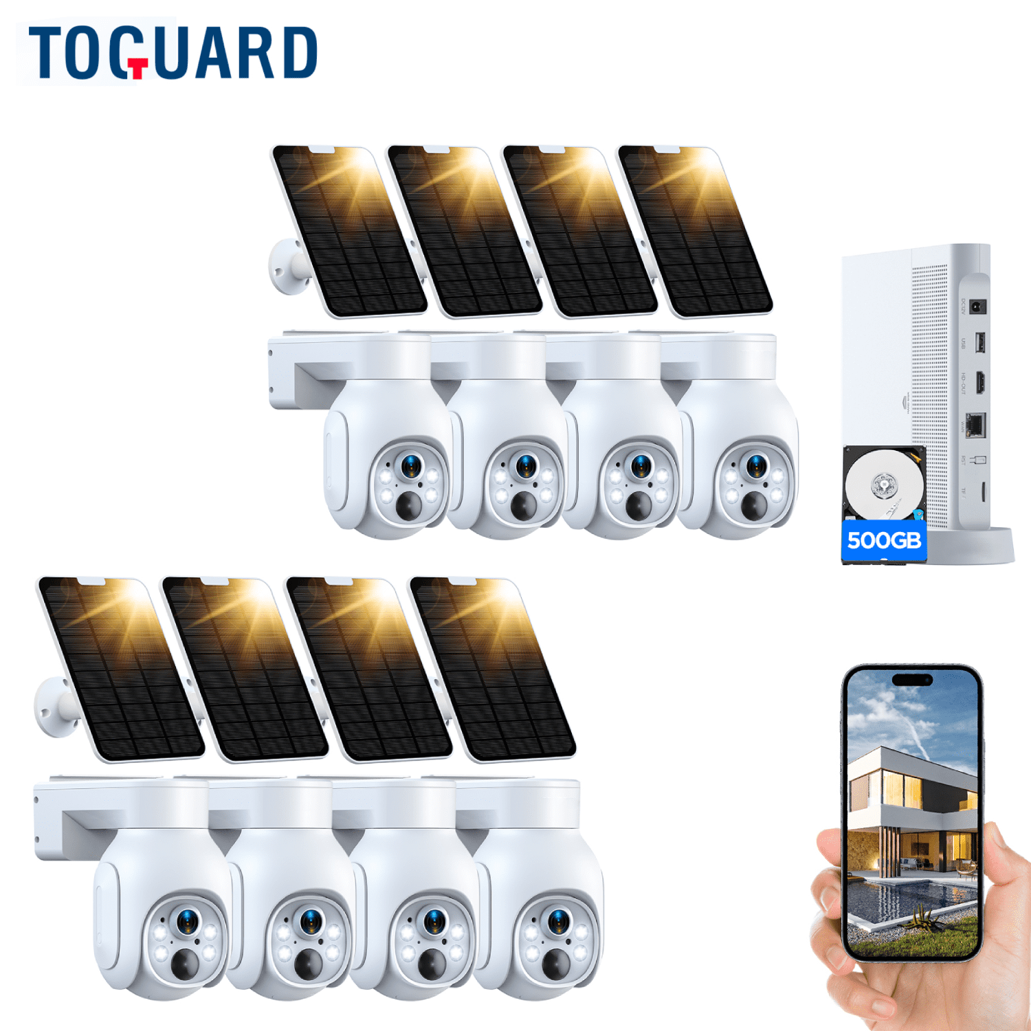 Toguard SC23 10CH Solar Security Camera - Walmart.com