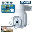 thumbnail image 1 of Toguard SC25 2K/3MP Wired Security Camera Outdoor PTZ WiFi Dome Surveillance Camera, 1 of 9