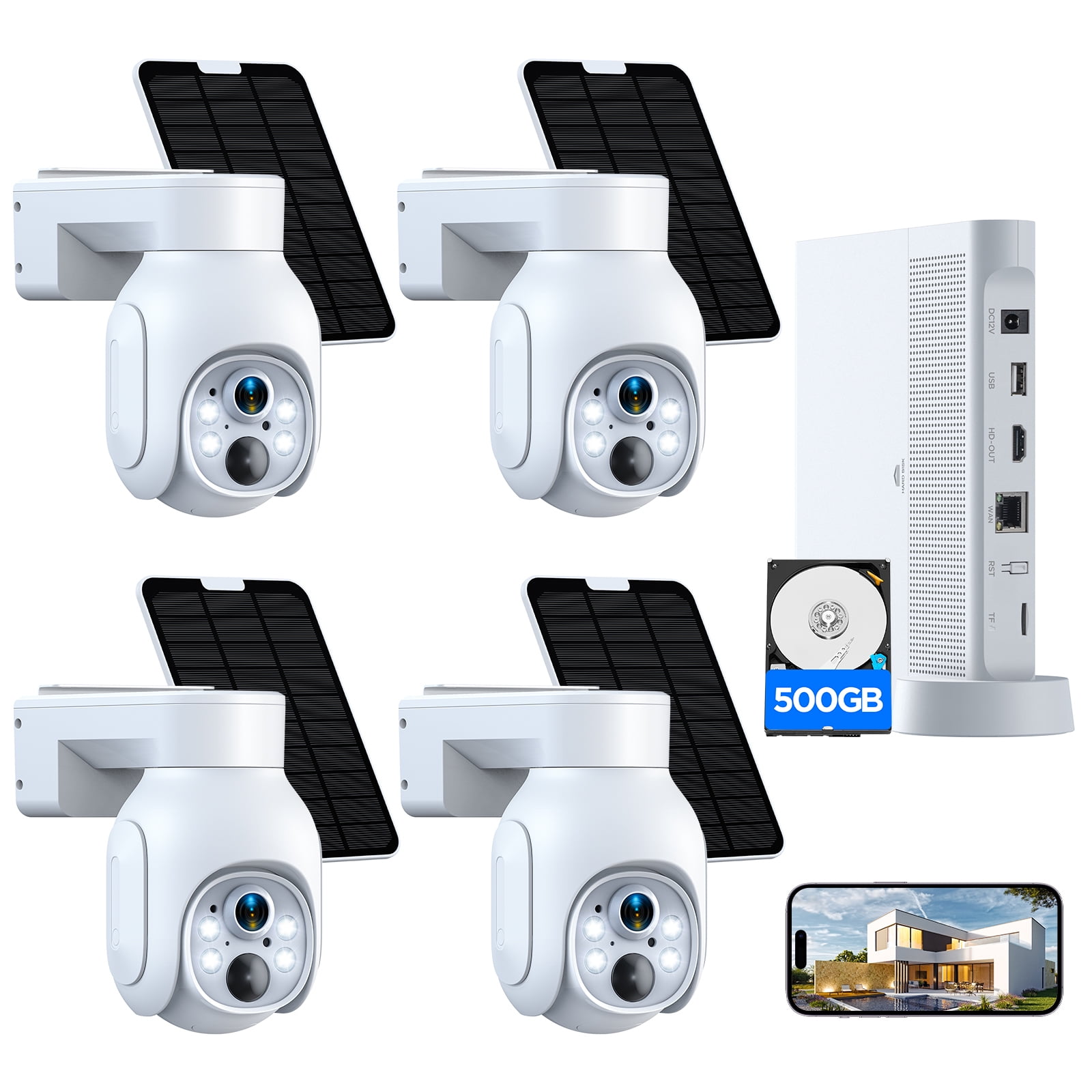 Toguard Solar Wireless Security Camera System with Cote dIvoire Ubuy