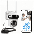 thumbnail image 1 of Toguard Wired Triple-Lens Security Camera 2.4G&5G Wifi PTZ Surveillance Camera, 1 of 5
