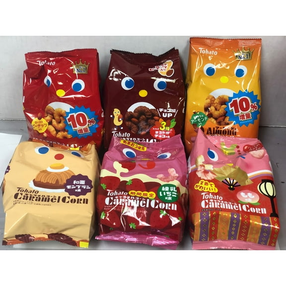 Tohato Caramel Corn - Caramel Seller Randomly Select 3 different flavors