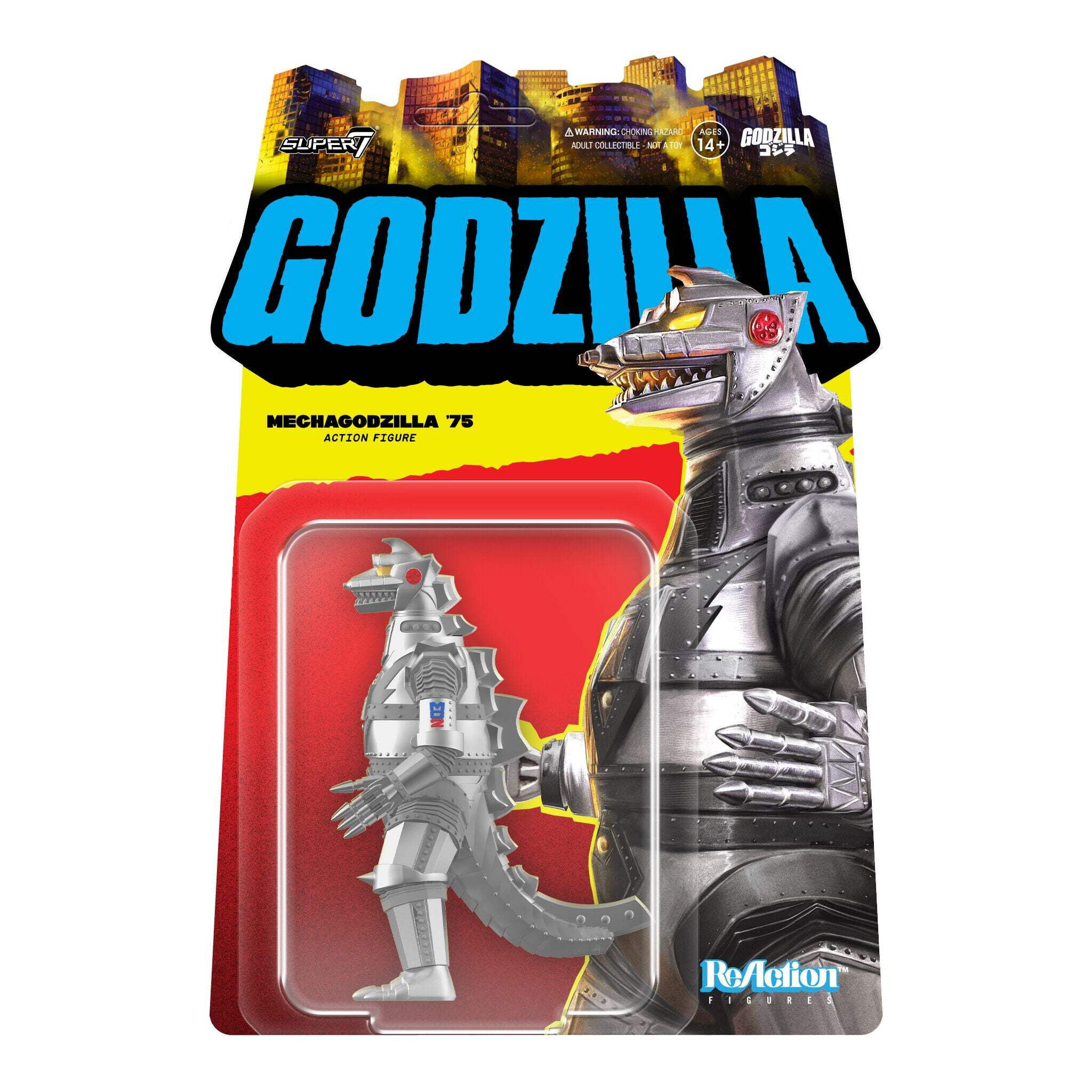 Super7 Toho Deluxe Super Kaiju Godzilla '89 Action Figure