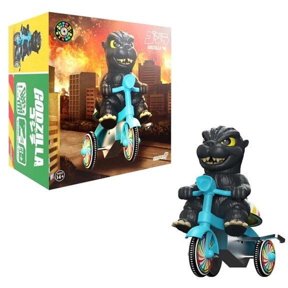 Toho - Super Cycles - Godzilla '89 (Blue Trike)