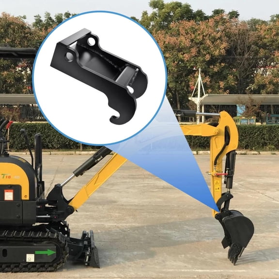 Tohu Anti-Rust Oil Finish Excavator Bucket Mount Bracket, Alloy Steel Coupler for 325/328/435 Series