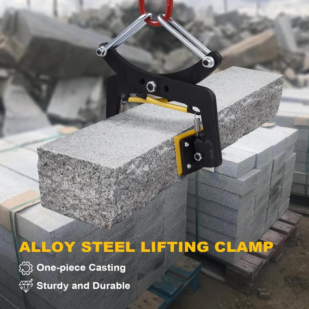 SENKEYFE Granite Lifting Clamp 6 Inch 350kg Stone Lifting Clamps 40mm