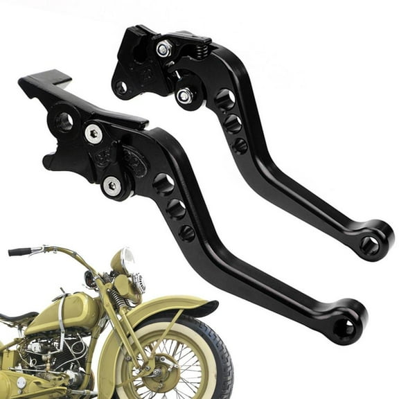 Tohuu Brake Lever Handle 2 PCS Motorcycle Clutch Handles Mountain Biking Accessories for Motorcycles with a Handlebar Diameter Of 22 MM for Riding Cycling And Camping popular